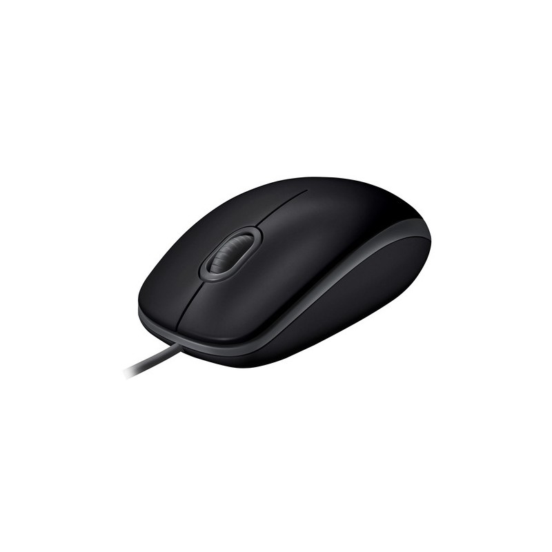 MOUSE B110 LOG SILENT DARK OPTICAL NERO CON SCROLLING USB