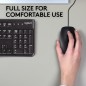 MOUSE B110 LOG SILENT DARK OPTICAL NERO CON SCROLLING USB