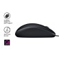 MOUSE B110 LOG SILENT DARK OPTICAL NERO CON SCROLLING USB