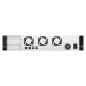 8-BAY SHORT DEPTH RACKMOUNT NAS, INTEL ATOM C5125