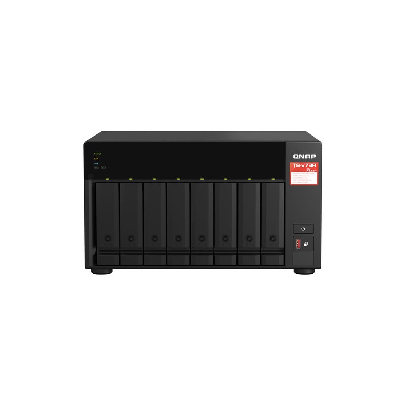 QNAP NAS 8 BAIE AMD RYZEN V1500B QC 2.2GHZ 8GB