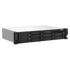 8BAY SHORT-DEPTH RACK NAS AMD RYZEN V1500B 4GB RAM