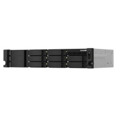 8BAY SHORT-DEPTH RACK NAS AMD RYZEN V1500B 4GB RAM