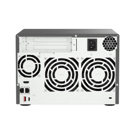 QNAP NAS 6-BAY QUTS HERO I3-12100 16GB 2X NVME