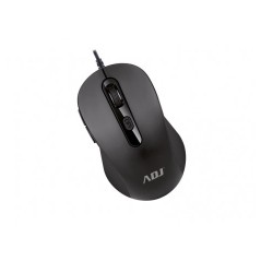 MOUSE USB OTTICO 6D EVO PURE BK 1000 DPI 6 TASTI PLUG&PLAY ADJ
