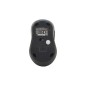 MOUSE WIRELESS OTTICO EVO PURE BK 1600 DPI 6 TASTI CON RICEVITORE ADJ