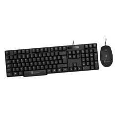 TASTIERA E MOUSE USB BLACK TECHMADE TM-KB828+M102