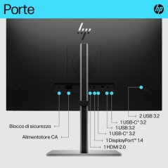 HP E27K G5 USB-C 4K 27 3840X2160 3YWOFF