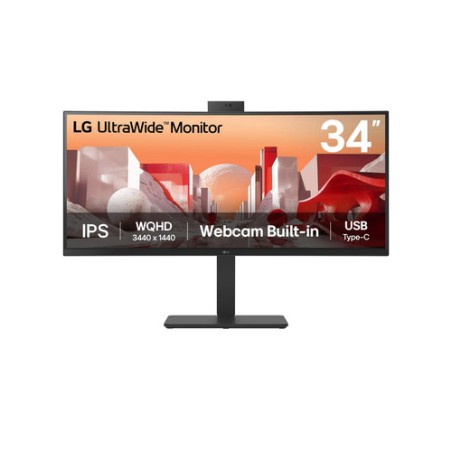 34   IPS BORDERLESS - CURVO -  WEBCAM FHD