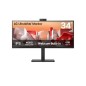 34   IPS BORDERLESS - CURVO -  WEBCAM FHD