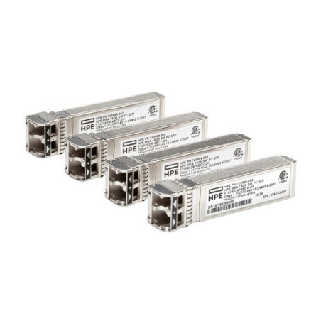HPE MSA 16GB SW FC SFP 4PK XCVR