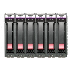 HPE MSA 10.8T SAS 10K SFF M2 6PK HDD BDL