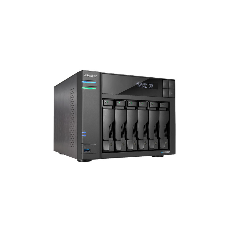ASUSTOR NAS 6 BAIE IC N5105 2.0GHZ QC    8GB RAM