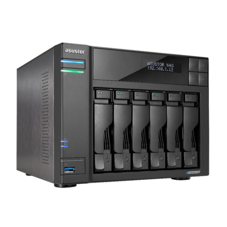 ASUSTOR NAS 6 BAIE IC N5105 2.0GHZ QC    8GB RAM