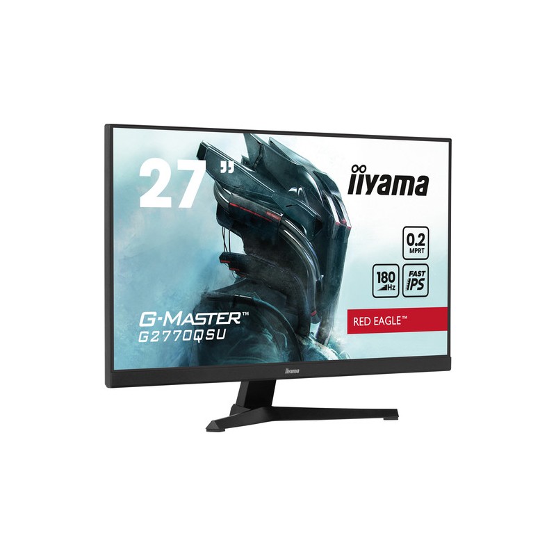 iiyama G-MASTER G2770QSU-B6 Monitor PC 68,6 cm (27") 2560 x 1440 Pixel Wide Quad HD LED Nero