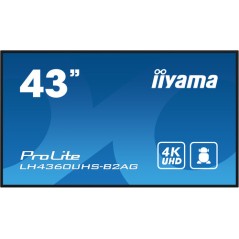 43  3840x2160 500cd/m² 3x HDMI, USB 2x 10W wifi