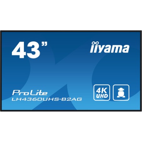 43  3840x2160 500cd/m² 3x HDMI, USB 2x 10W wifi
