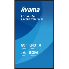55  3840x2160, UHD IPS panel, Haze 25 , 500cd/m²
