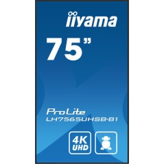 75  LCD UHD 800cd/m2 android wifi 24/7 hdmi dp
