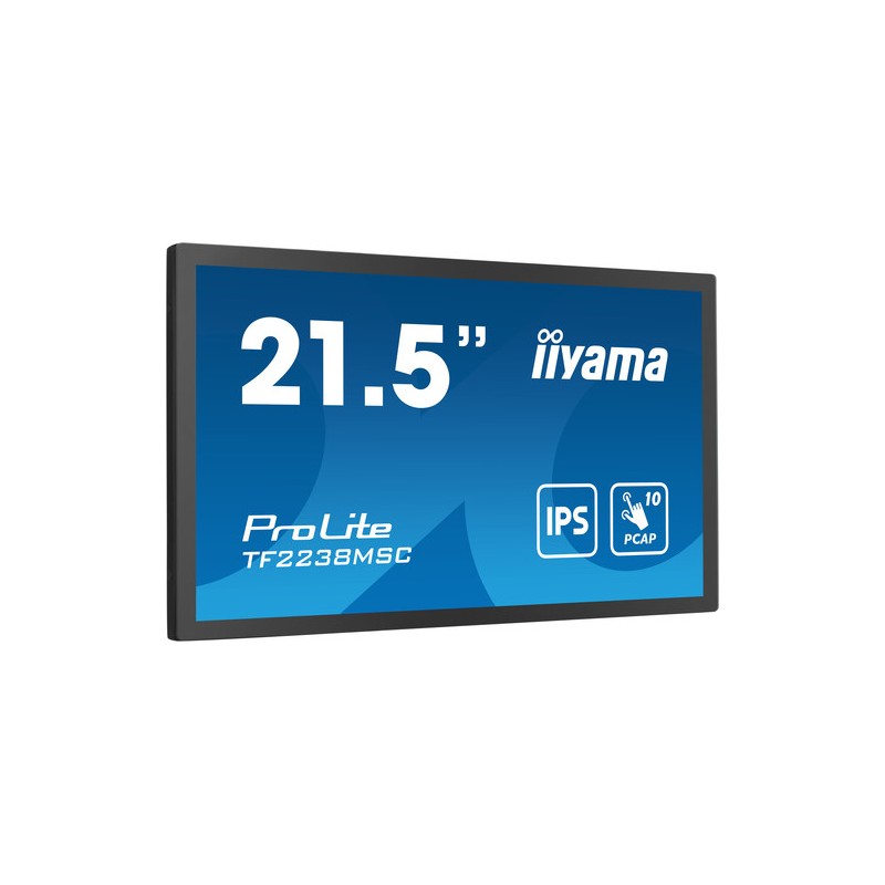 21,5  touch 1920x1080, IPS DP HDMI  525cd/m²