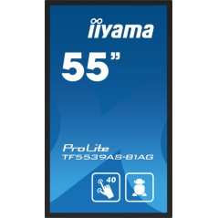55  Bonded PCAP Anti-glare Bezel Free 40-Points