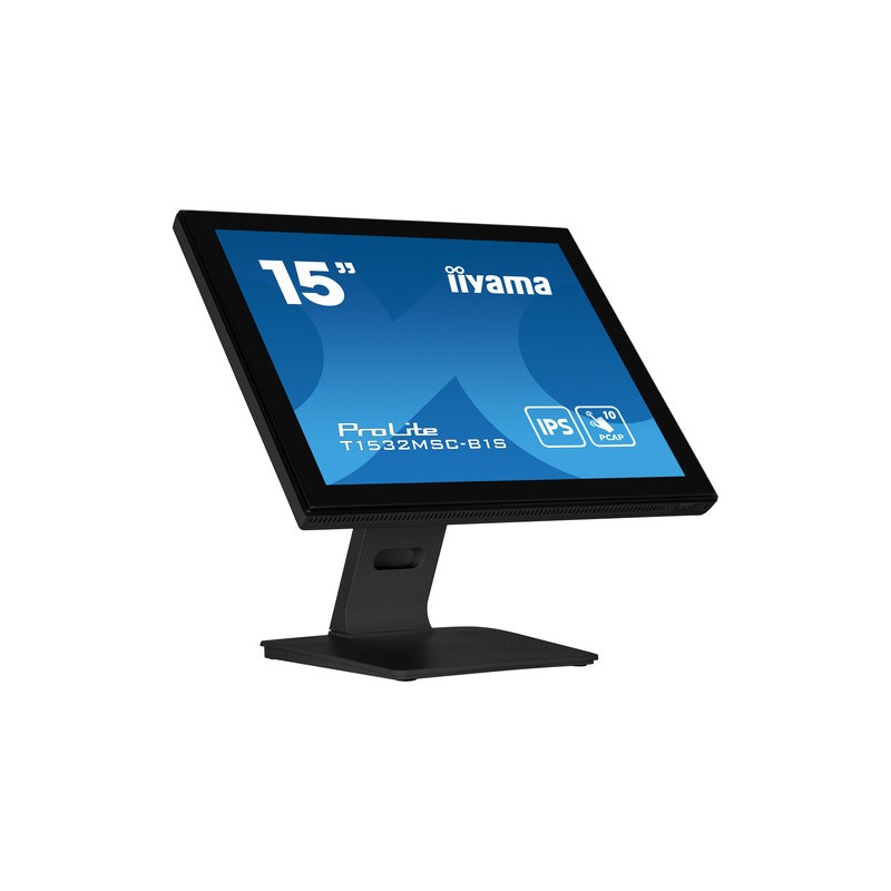 15  PCAP Bezel Free Front, 10P Touch, 1024x768,