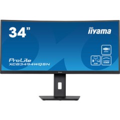 iiyama ProLite XCB3494WQSN-B5 LED display 86,4 cm (34") 3440 x 1440 Pixel UltraWide Quad HD Nero
