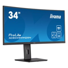 iiyama ProLite XCB3494WQSN-B5 LED display 86,4 cm (34") 3440 x 1440 Pixel UltraWide Quad HD Nero