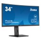iiyama ProLite XCB3494WQSN-B5 LED display 86,4 cm (34") 3440 x 1440 Pixel UltraWide Quad HD Nero