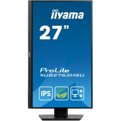 iiyama ProLite XUB2763HSU-B1 Monitor PC 68,6 cm (27") 1920 x 1080 Pixel Full HD LED Nero
