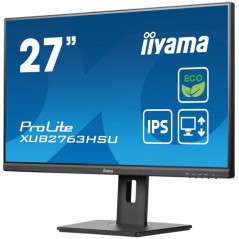 iiyama ProLite XUB2763HSU-B1 Monitor PC 68,6 cm (27") 1920 x 1080 Pixel Full HD LED Nero