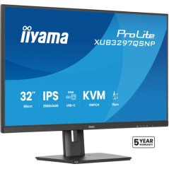 32  IPS-panel, 2560x1440, 350cd/m², USB-C Dock