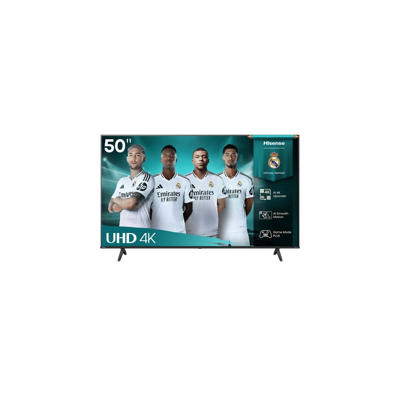 HISENSE SMART TV UHD 4K 50 VIDAA 8 BLACK