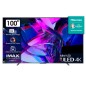 Hisense U7KQ TV Mini-LED ULED 4K Ultra HD 100” 100U7KQ, Smart TV VIDAA U7, QLED Display 144Hz, Wifi, Retroilluminazione Mini-L