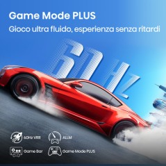 HISENSE SMART TV UHD 4K 55 VIDAA 8 BLACK