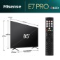 HISENSE 85poll E7NQ PRO QLED UHD DOLBY VISION