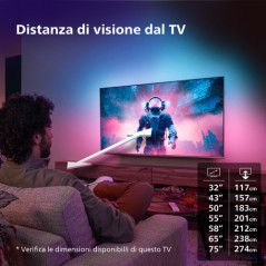 PHILIPS ANDROID TV LED FULL HD 32 CON AMBILIGHT