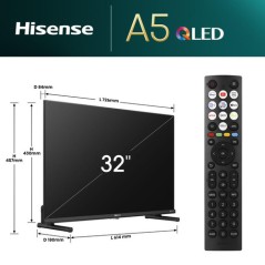 HISENSE TV HD 32 A5NQ SMART TV VIDAA OS