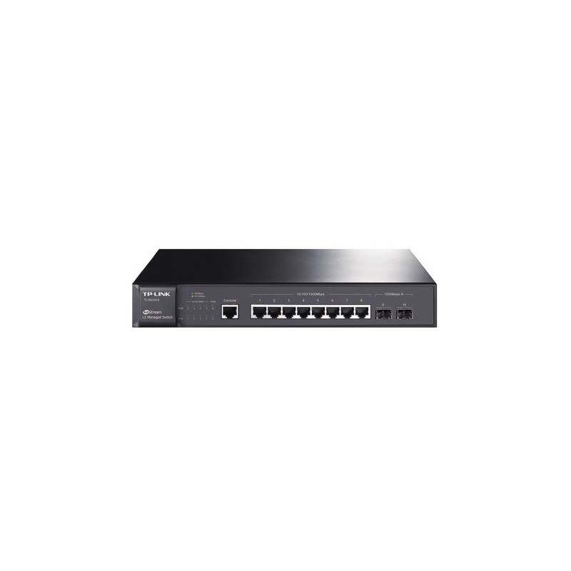 TP-Link TL-SG3210 Gestito L2 Gigabit Ethernet (10/100/1000) 1U Nero