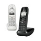 Gigaset AS405 Duo Telefono DECT Nero-Bianco Gigaset AS405 Duo Telefono DECT Nero-Bianco