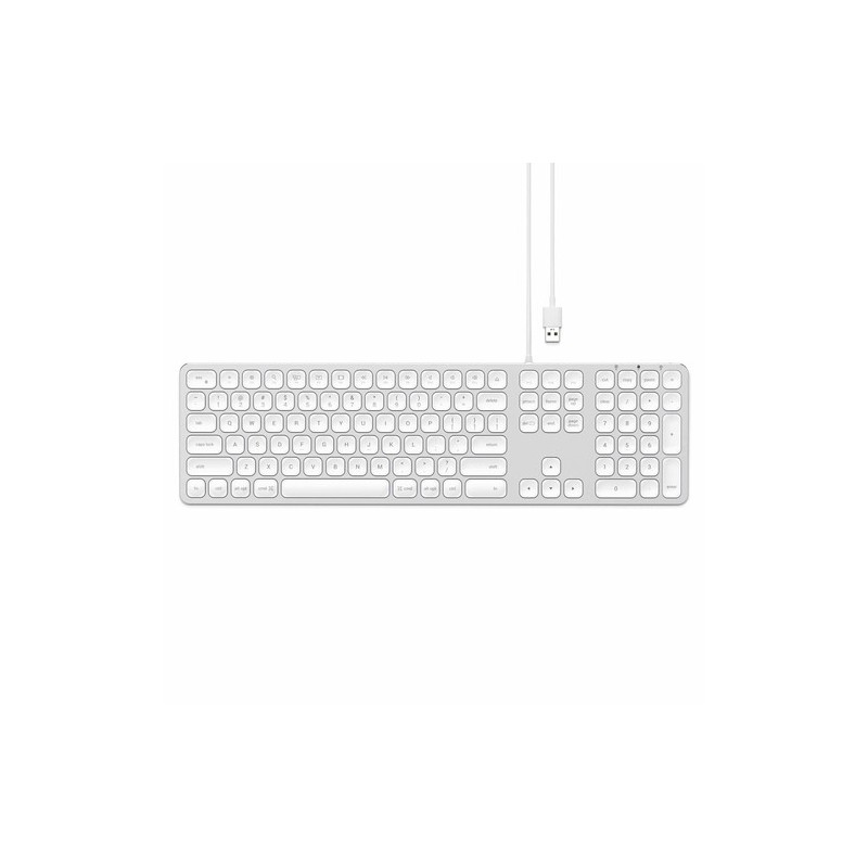 Satechi ST-AMWKS tastiera Casa USB QWERTY Inglese US Argento