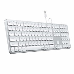 Satechi ST-AMWKS tastiera Casa USB QWERTY Inglese US Argento