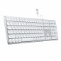 Satechi ST-AMWKS tastiera Casa USB QWERTY Inglese US Argento