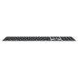 Apple Magic Keyboard tastiera Universale USB + Bluetooth QWERTY Inglese Argento, Nero