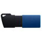 PEN DRIVE 3.2 64GB TYPE-A EXODIA M BLACK/BLU KINGSTON CAPPUCCIO REMOVI