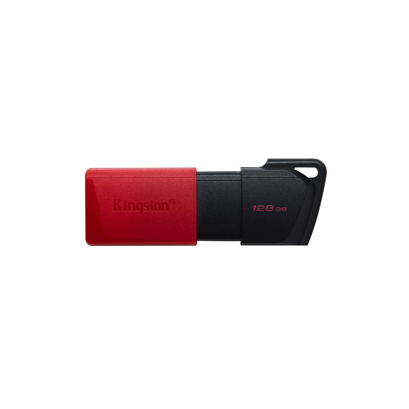 PEN DRIVE 3.2 128GB TYPE-A EXODIA M BLACK/RED KINGSTON CAPPUCCIO REMOVI