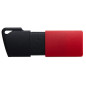 PEN DRIVE 3.2 128GB TYPE-A EXODIA M BLACK/RED KINGSTON CAPPUCCIO REMOVI