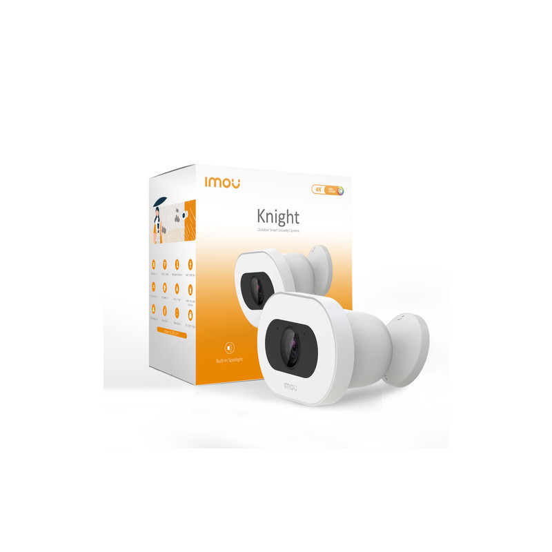 CAMERA BULLET KNIGHT 8MP 4K FC IMOU 2.8MM/IR30/IP66/16X/WIFI/MSD/MIC