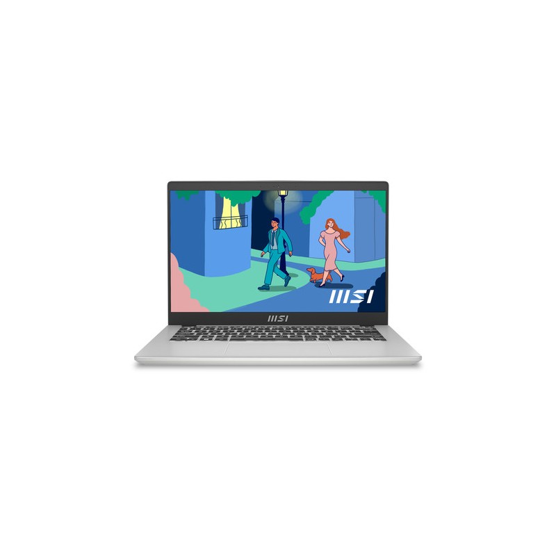 MSI Modern 14 C12M-209IT Intel® Core™ i5 i5-1235U Computer portatile 35,6 cm (14") Full HD 8 GB DDR4-SDRAM 512 GB SSD Wi-Fi 6