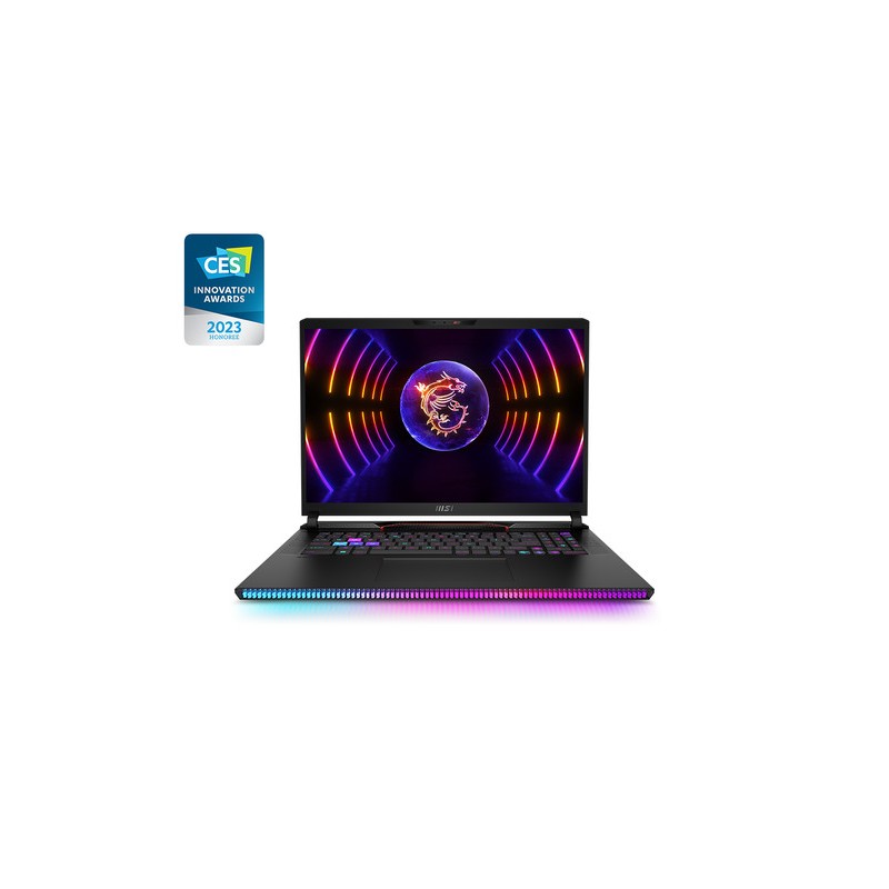 MSI Gaming Raider GE78HX 13VH-455IT Intel® Core™ i9 i9-13980HX Computer portatile 43,2 cm (17") Quad HD+ 32 GB DDR5-SDRAM 1 T